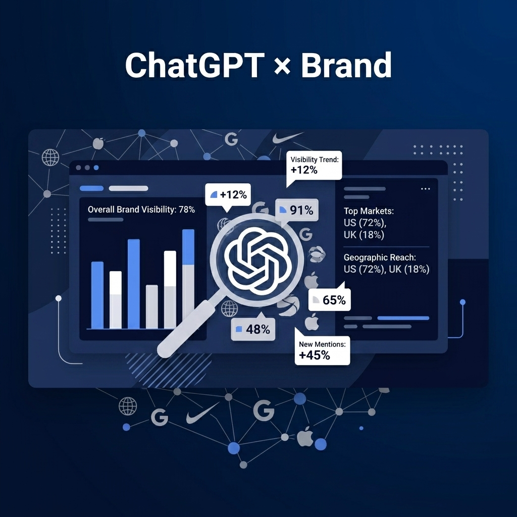 ChatGPTに自社を表示させる7つの施策。104社データで確認する計測軸と対策【2026年5月度データ】