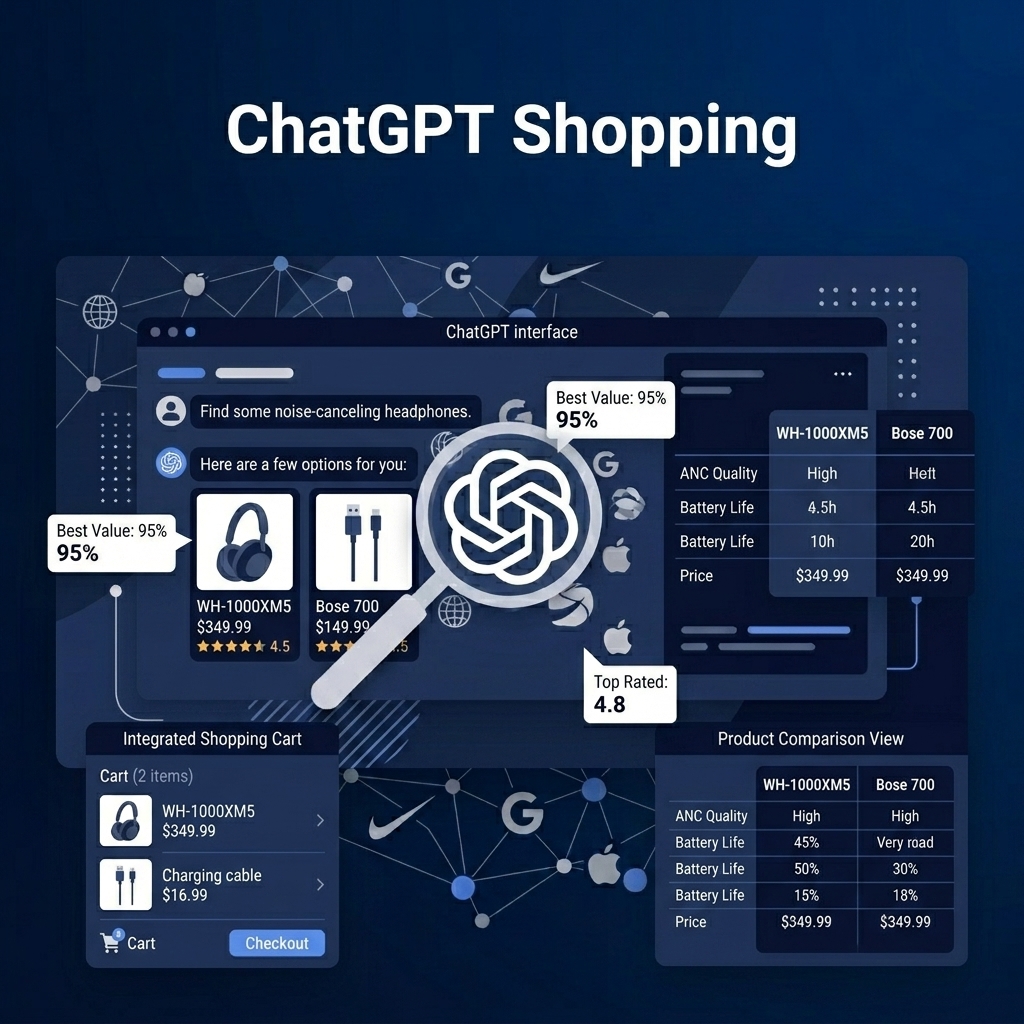 ChatGPTショッピングの確認軸 — EC104社の観測データから商品情報を点検【2026年版】