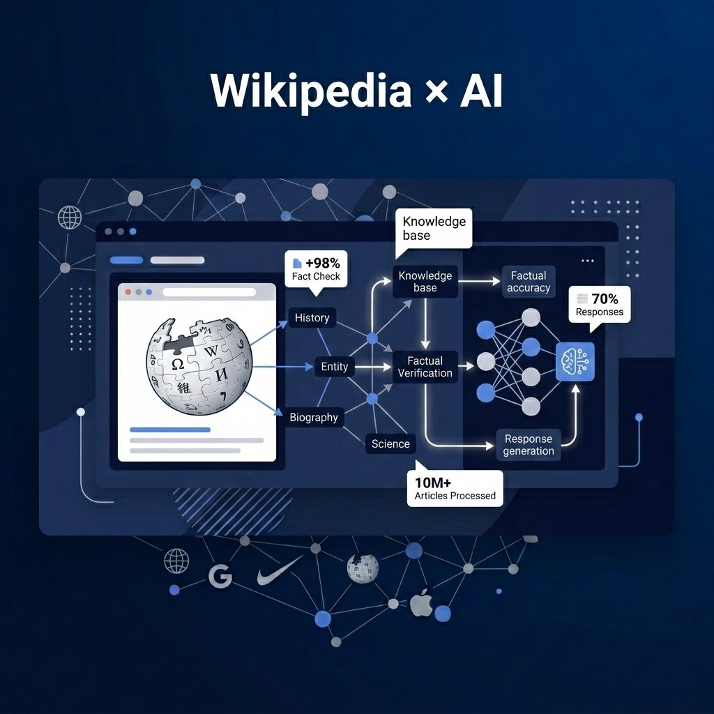 WikipediaとAI可視性の関係 — 104社データで確認範囲と掲載可否を整理